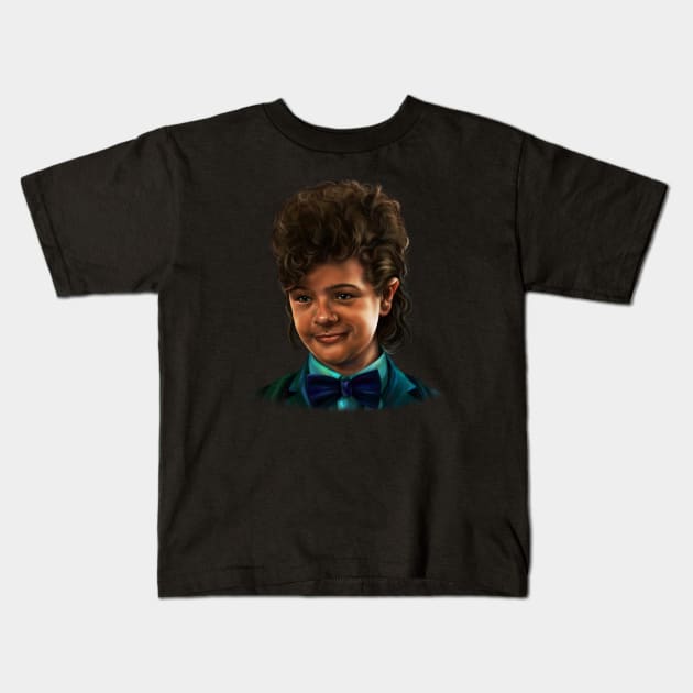 Dustin Henderson Kids T-Shirt by mayyaflowers